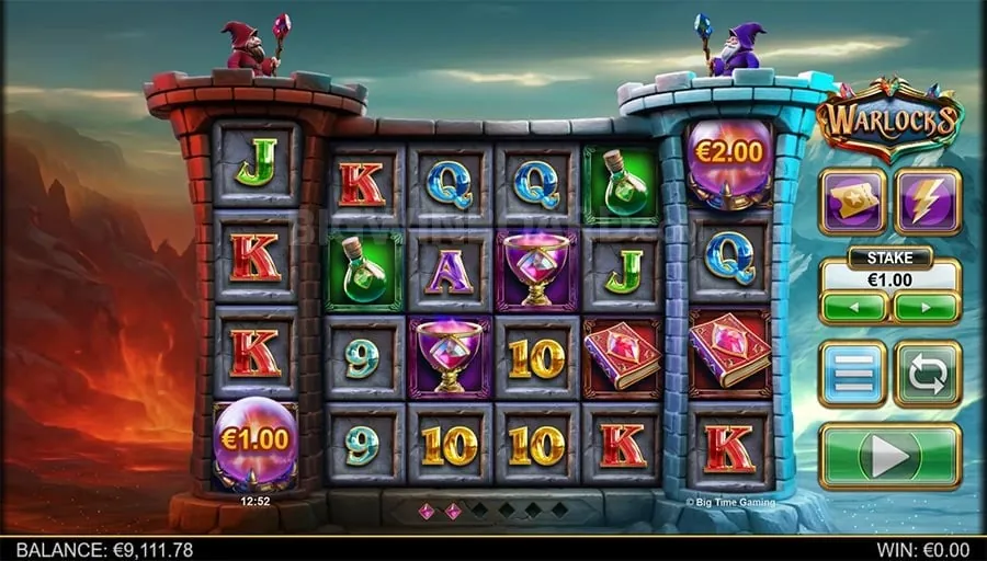 Competitive odds chart with golden glow